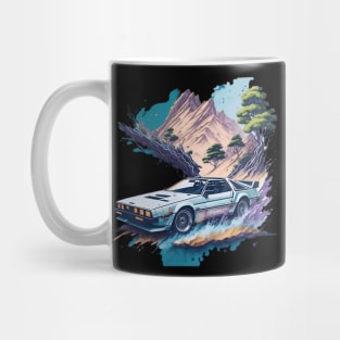 Summer Art DMC DeLorean Mug